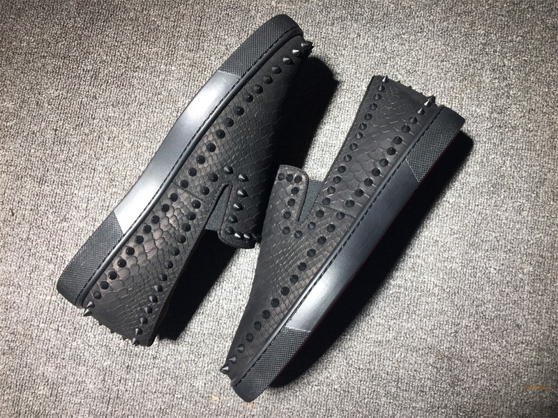 Louboutin For Man Sneakers Christian Louboutin Flat Boat Shoes