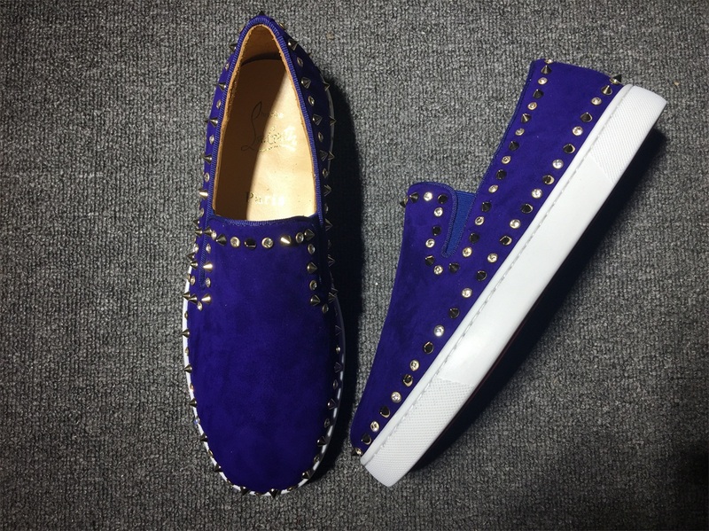 Louboutin For Man Sneakers Christian Louboutin Flat Boat Shoes
