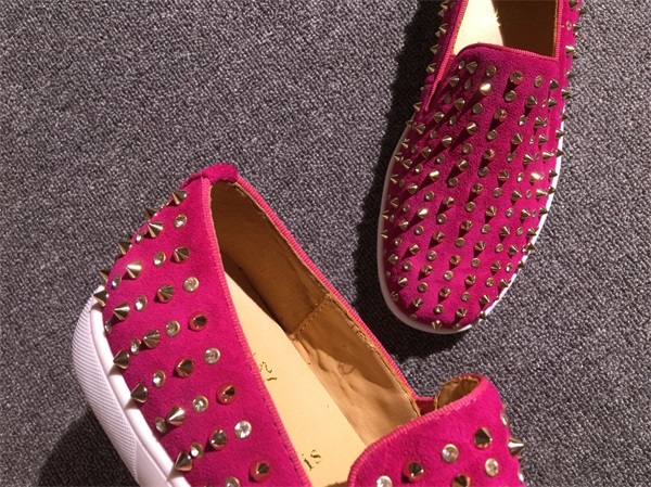 Louboutin For Man Sneakers Christian Louboutin Flat Boat Shoes
