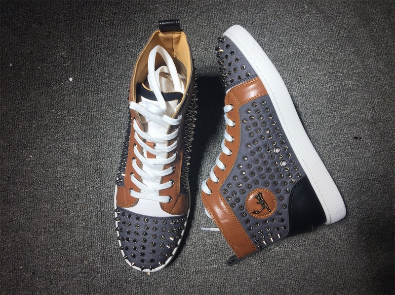 Christian Louboutin High Top Flats Men Sneakers