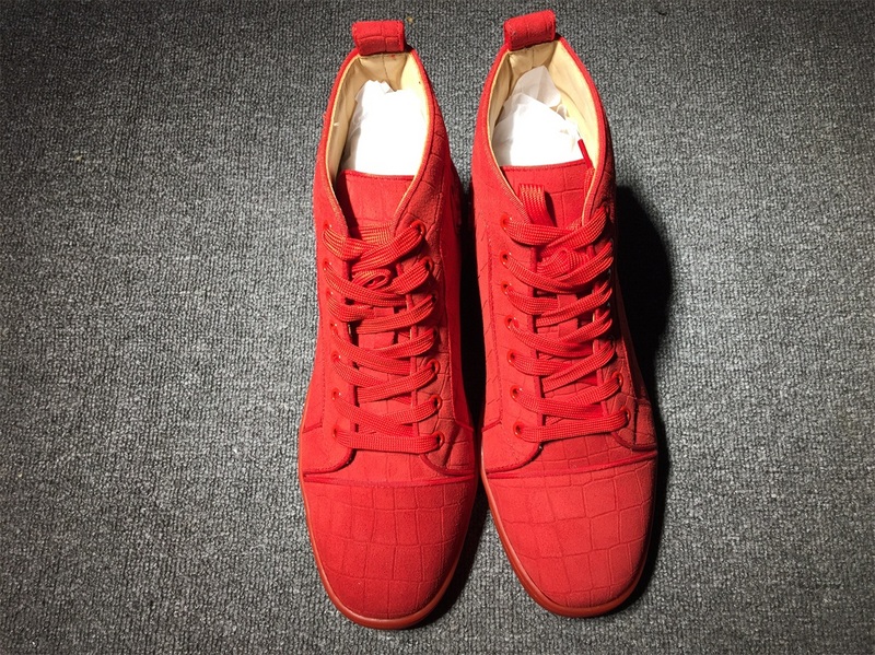 Christian Louboutin High Top Flats Men Sneakers