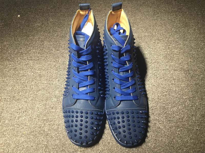 Christian Louboutin High Top Flats Men Sneakers