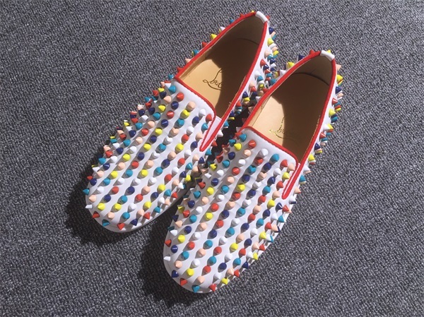 Louboutin For Man Sneakers Christian Louboutin Flat Boat Shoes