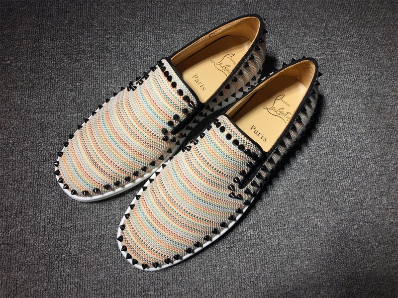 Louboutin For Man Sneakers Christian Louboutin Flat Boat Shoes