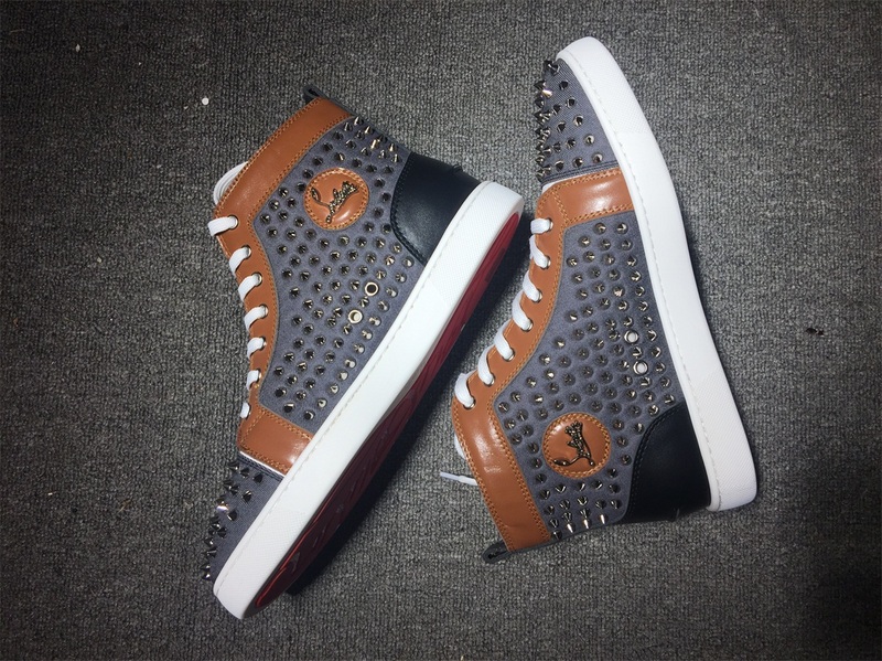 Christian Louboutin High Top Flats Men Sneakers