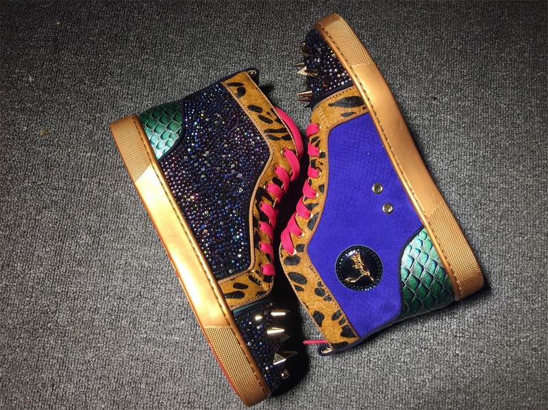 Christian Louboutin High Top Flats Men Sneakers