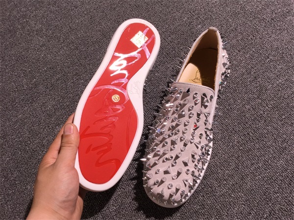 Louboutin For Man Sneakers Christian Louboutin Flat Boat Shoes
