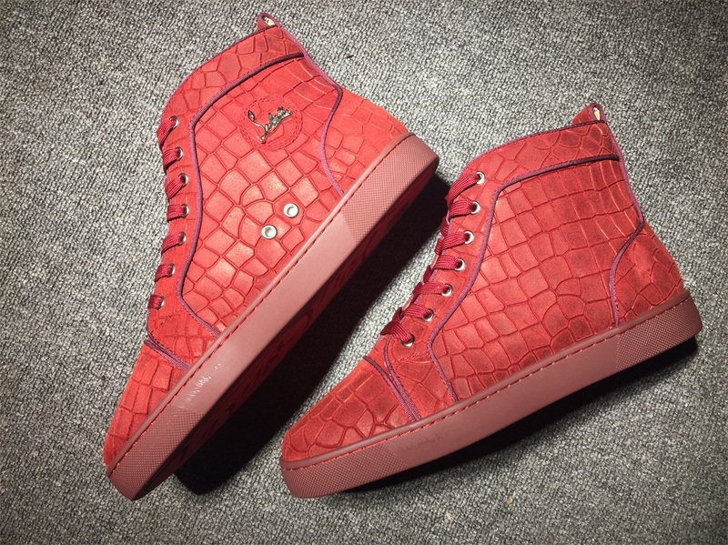 Christian Louboutin High Top Flats Men Sneakers