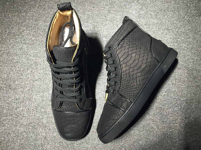 Christian Louboutin High Top Flats Men Sneakers