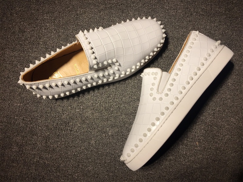 Louboutin For Man Sneakers Christian Louboutin Flat Boat Shoes