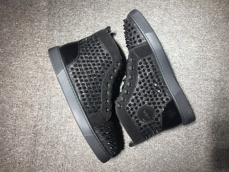 Christian Louboutin High Top Flats Men Sneakers