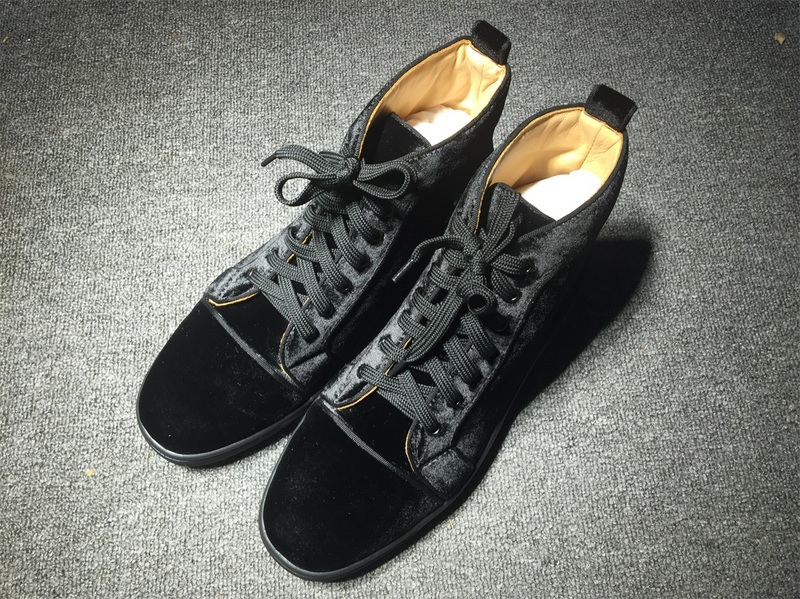 Christian Louboutin High Top Flats Men Sneakers
