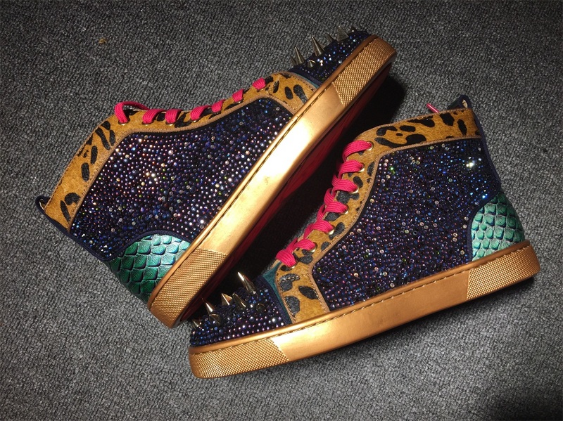 Christian Louboutin High Top Flats Men Sneakers
