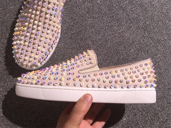 Louboutin For Man Sneakers Christian Louboutin Flat Boat Shoes