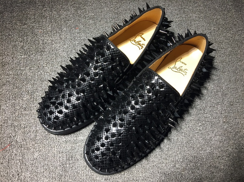 Louboutin For Man Sneakers Christian Louboutin Flat Boat Shoes