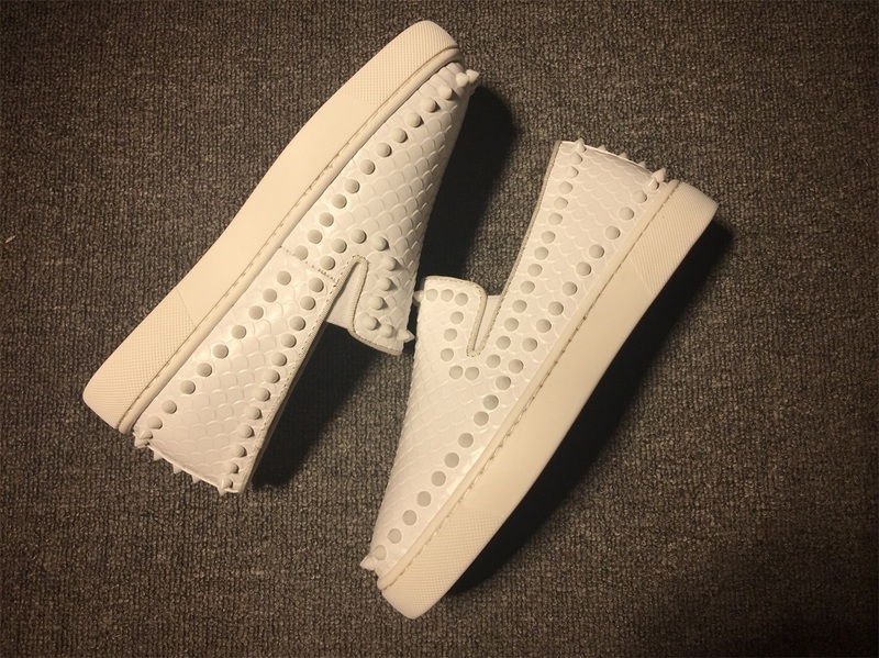 Louboutin For Man Sneakers Christian Louboutin Flat Boat Shoes
