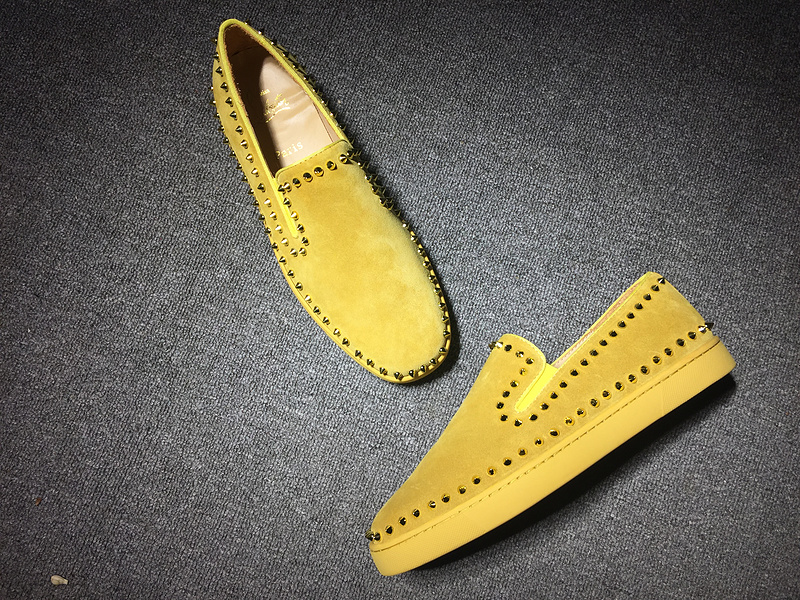 Louboutin For Man Sneakers Christian Louboutin Flat Boat Shoes