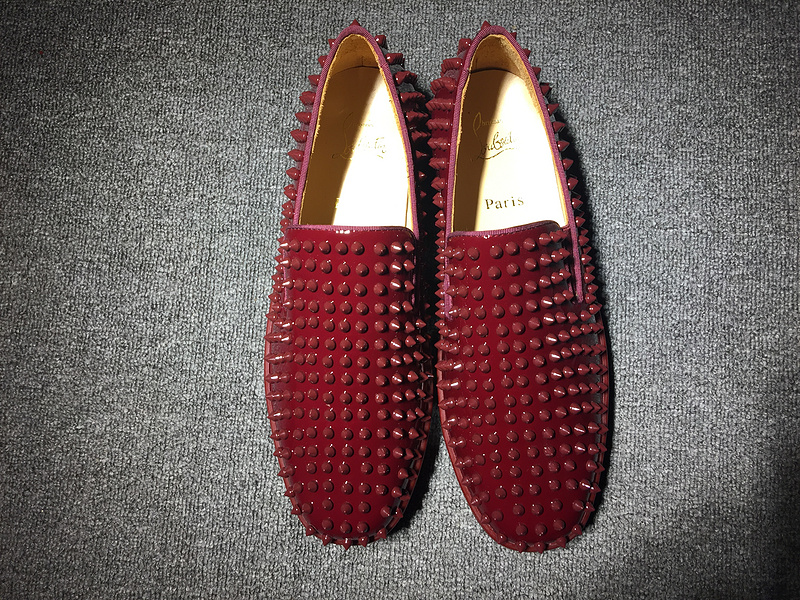 Louboutin For Man Sneakers Christian Louboutin Flat Boat Shoes