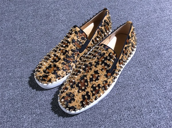 Louboutin For Man Sneakers Christian Louboutin Flat Boat Shoes