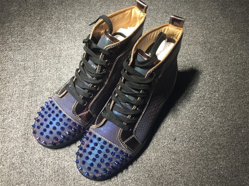 Christian Louboutin High Top Flats Men Sneakers