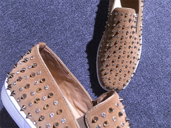 Louboutin For Man Sneakers Christian Louboutin Flat Boat Shoes