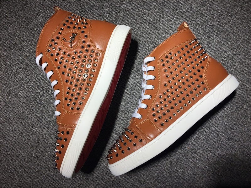 Christian Louboutin High Top Flats Men Sneakers