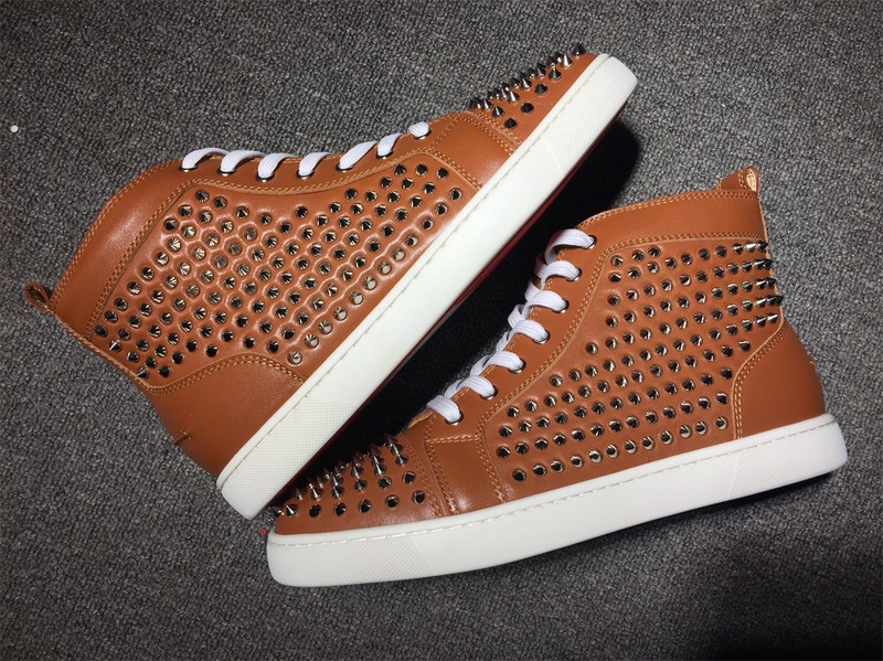 Christian Louboutin High Top Flats Men Sneakers