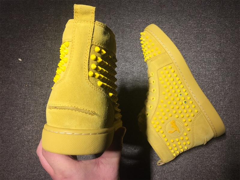 Christian Louboutin High Top Flats Men Sneakers