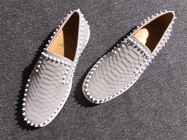 Louboutin For Man Sneakers Christian Louboutin Flat Boat Shoes