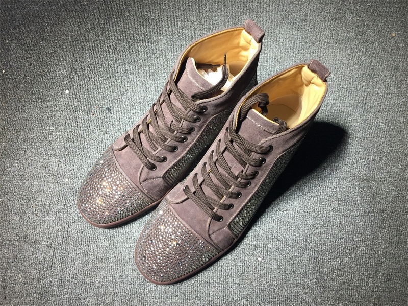 Christian Louboutin High Top Flats Men Sneakers
