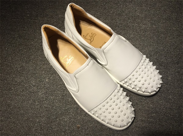 Louboutin For Man Sneakers Christian Louboutin Flat Boat Shoes