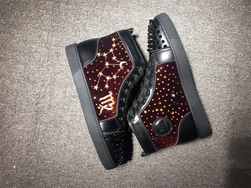 Christian Louboutin High Top Flats Men Sneakers