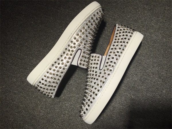 Louboutin For Man Sneakers Christian Louboutin Flat Boat Shoes