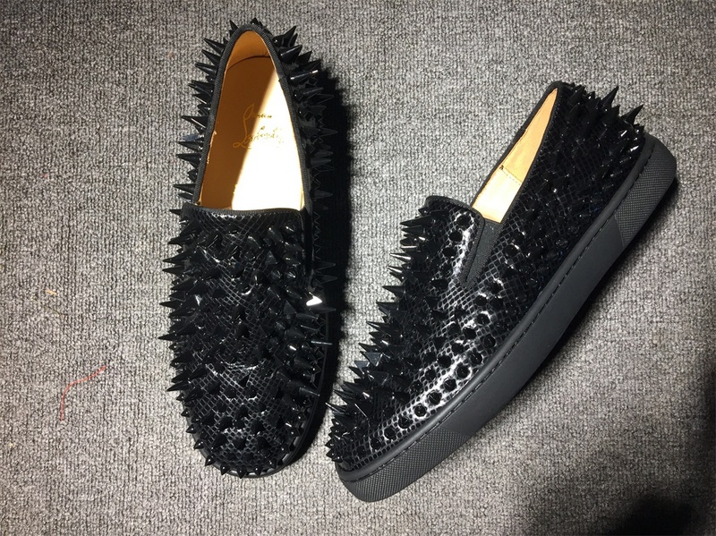 Louboutin For Man Sneakers Christian Louboutin Flat Boat Shoes
