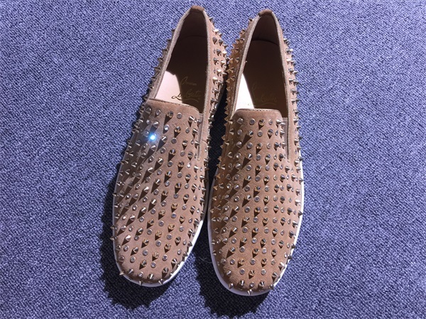 Louboutin For Man Sneakers Christian Louboutin Flat Boat Shoes