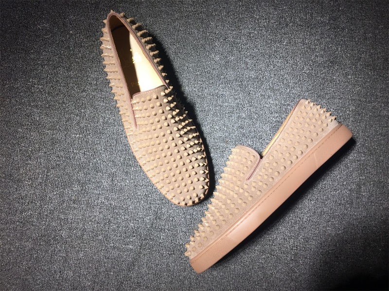 Louboutin For Man Sneakers Christian Louboutin Flat Boat Shoes