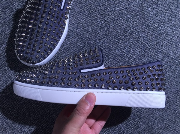 Louboutin For Man Sneakers Christian Louboutin Flat Boat Shoes
