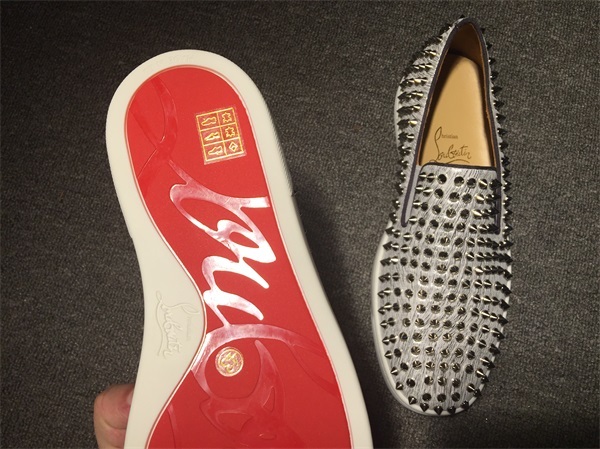 Louboutin For Man Sneakers Christian Louboutin Flat Boat Shoes