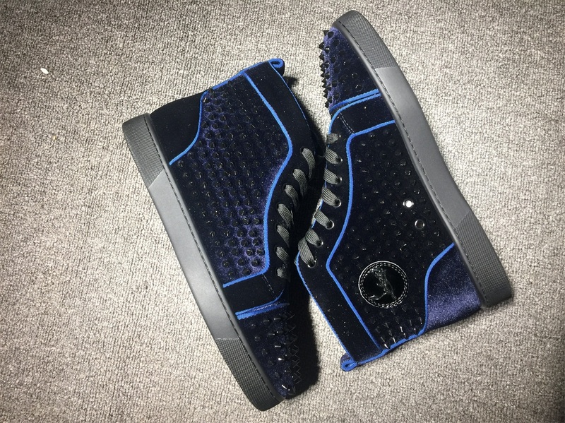 Christian Louboutin High Top Flats Men Sneakers