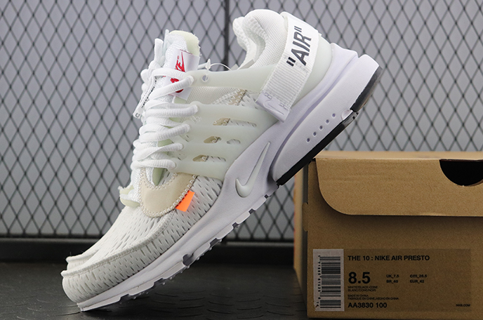 OFF-WHITE x Air Presto OW 2.0