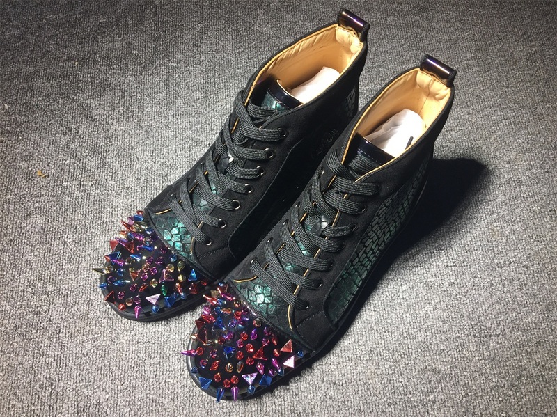 Christian Louboutin High Top Flats Men Sneakers