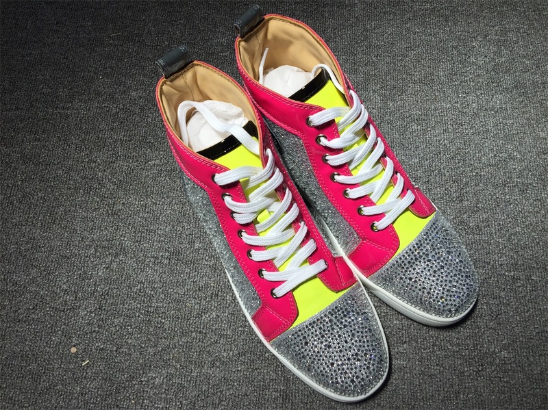 Christian Louboutin High Top Flats Men Sneakers