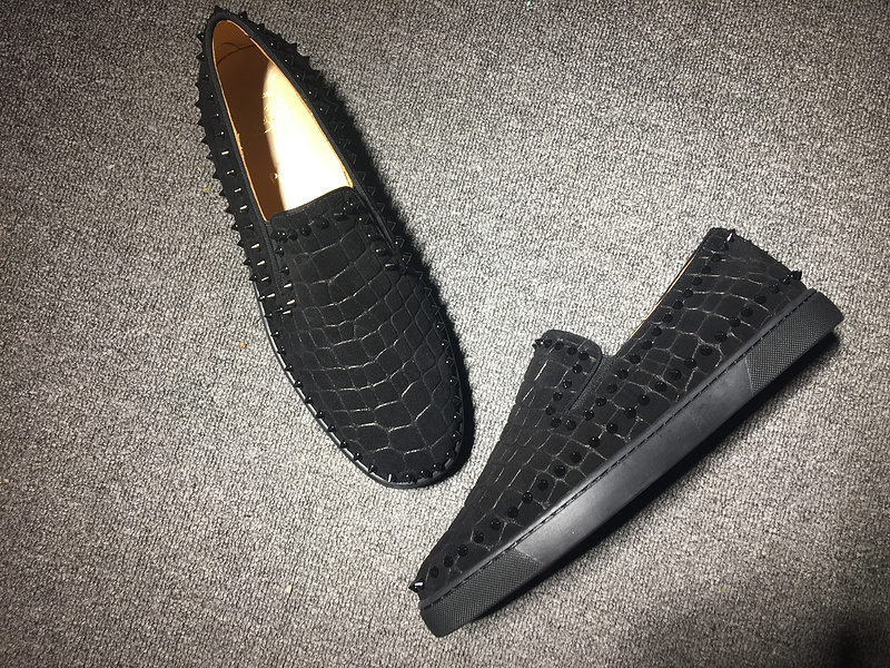 Louboutin For Man Sneakers Christian Louboutin Flat Boat Shoes