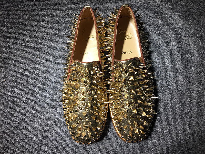 Louboutin For Man Sneakers Christian Louboutin Flat Boat Shoes