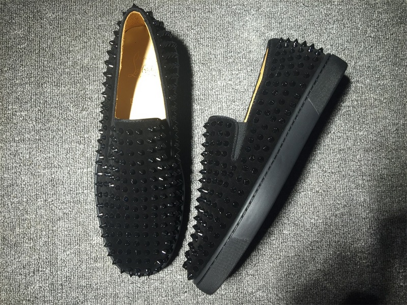 Louboutin For Man Sneakers Christian Louboutin Flat Boat Shoes