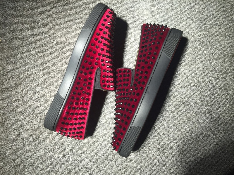 Louboutin For Man Sneakers Christian Louboutin Flat Boat Shoes