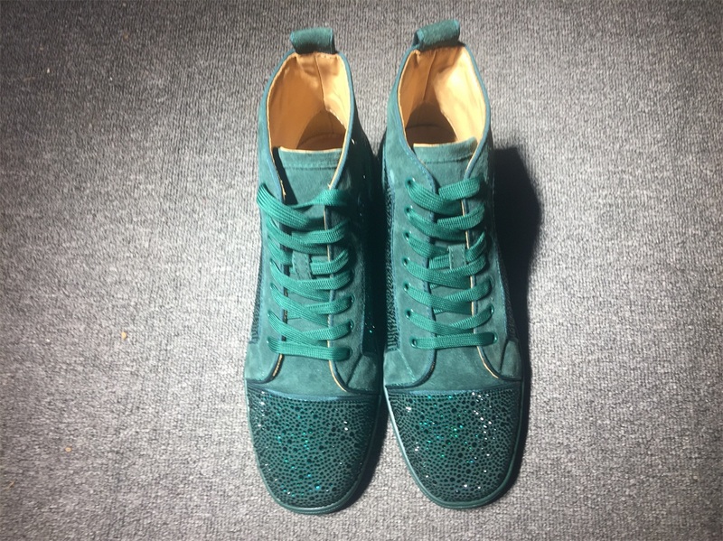 Christian Louboutin High Top Flats Men Sneakers
