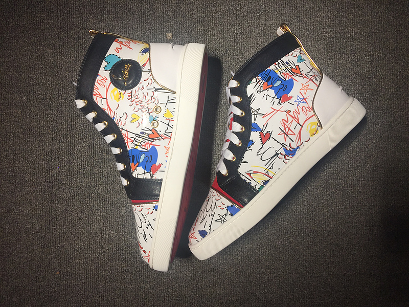 Christian Louboutin High Top Flats Men Sneakers