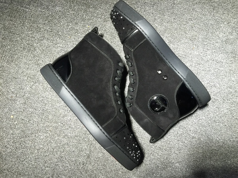 Christian Louboutin High Top Flats Men Sneakers