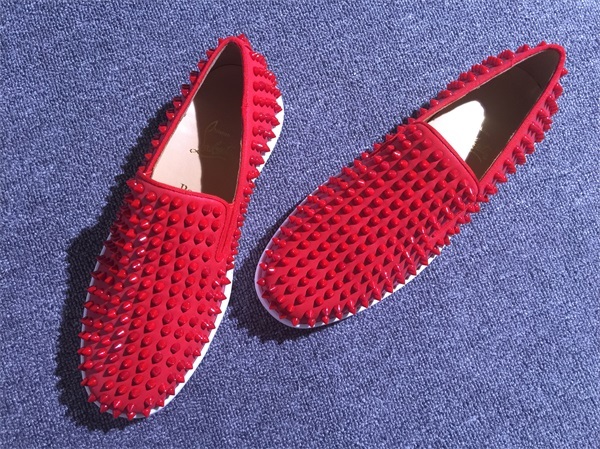 Louboutin For Man Sneakers Christian Louboutin Flat Boat Shoes